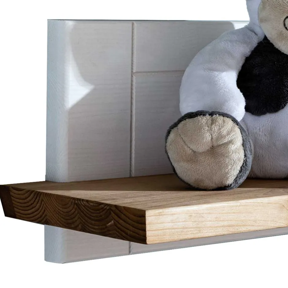 Pharao24 Baby Wandregal Predeala>Kinder Kinderzimmerregale|Massivholzregale