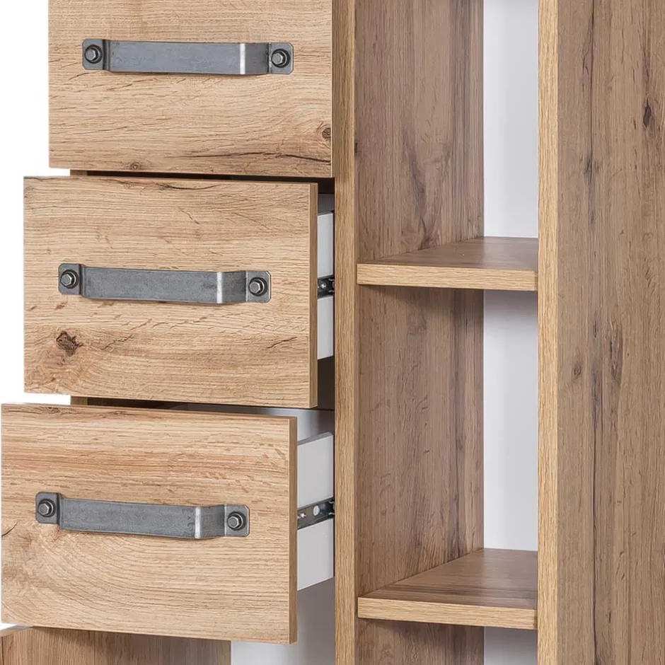 Badezimmerschränke|Bad Hochschränke*Pharao24 Bad Beistellschrank Duella