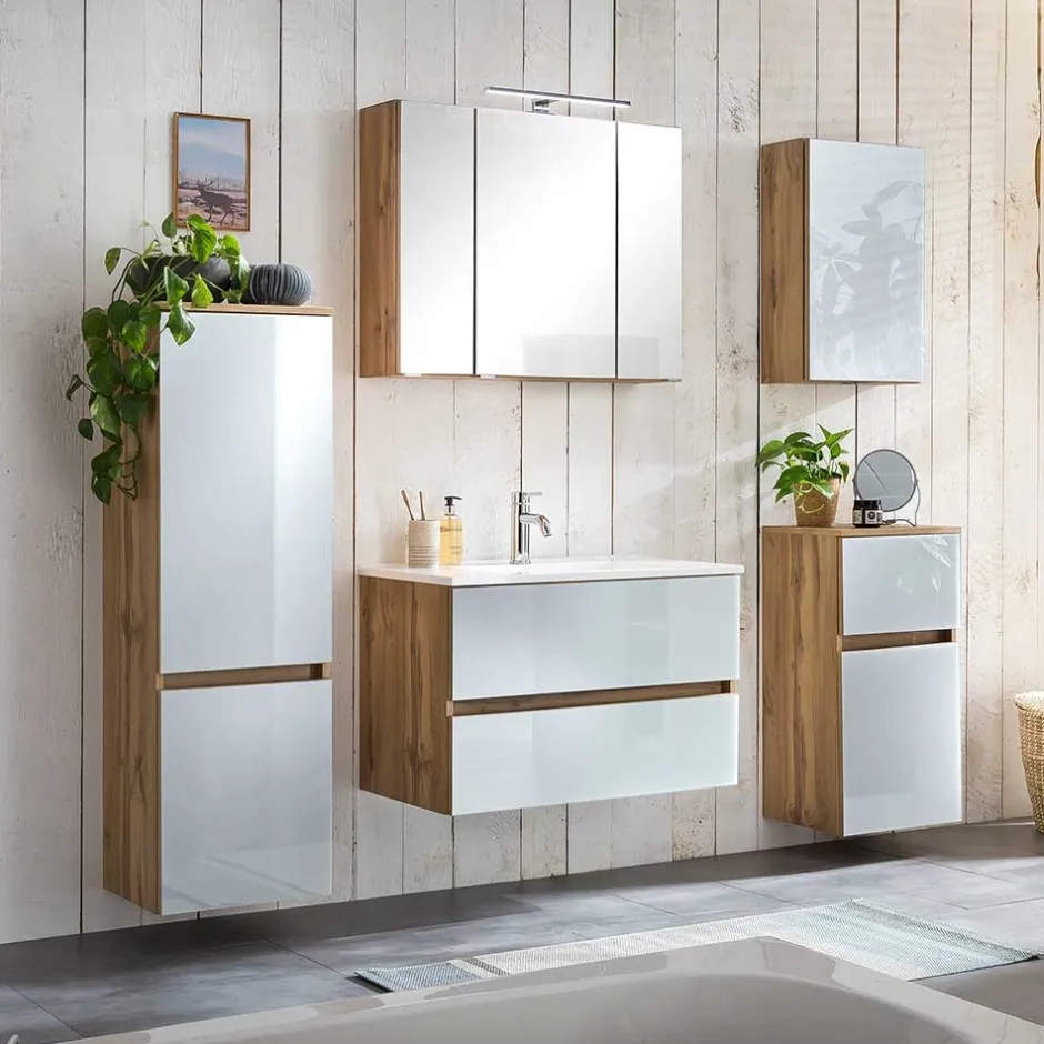 Badmöbel Sets*Pharao24 Bad Einrichtungsset Bradoss