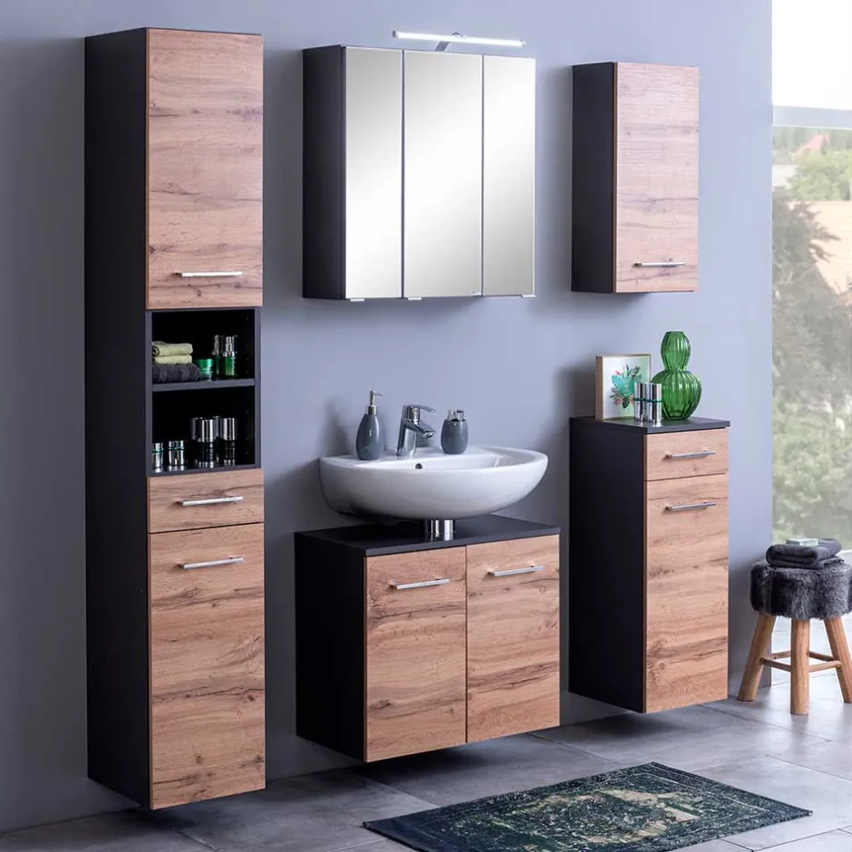 Pharao24 Bad Hängeschrank Veihova> Badezimmerschränke|Bad Hängeschränke