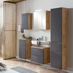 Badezimmerschränke|Bad Hochschränke*Pharao24 Bad Hochschrank Fregato