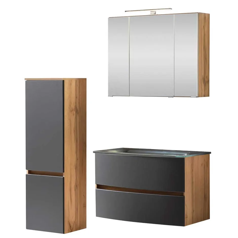 Badmöbel Sets*Pharao24 Bad Kombi Vaharian