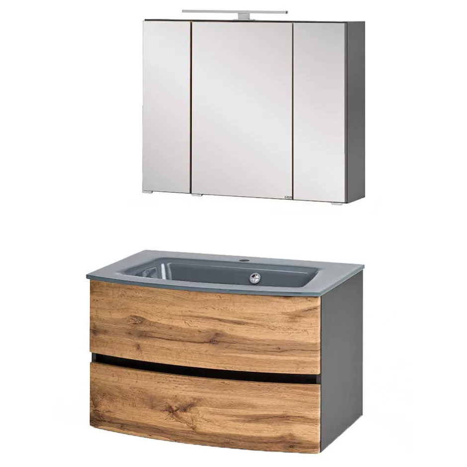 Badmöbel Sets*Pharao24 Bad Kombination Nerella