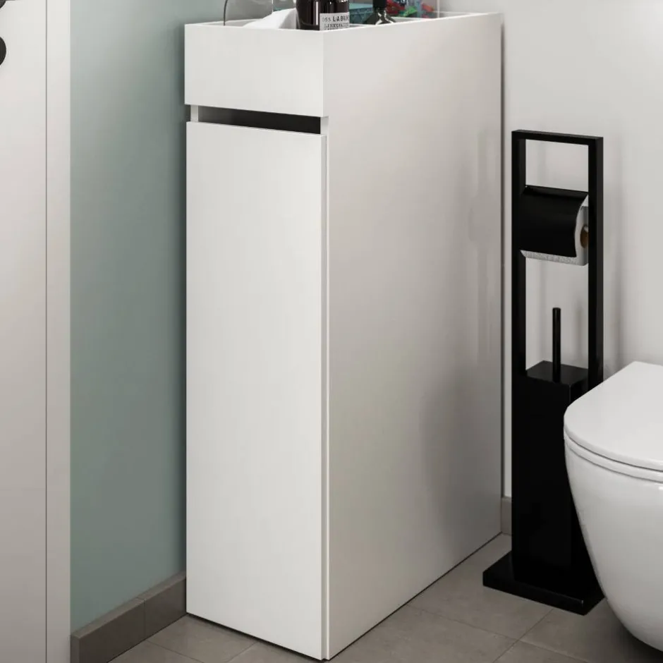 Badezimmerschränke|Bad Hochschränke*Pharao24 Bad Nischenschrank Zegrada