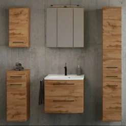 Badezimmerschränke|Bad Hängeschränke*Pharao24 Bad Oberschrank Longos