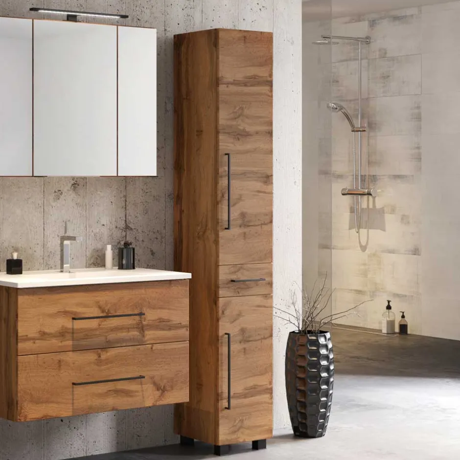 Pharao24 Bad Seitenschrank Steno> Bad Hochschränke|Badezimmerschränke