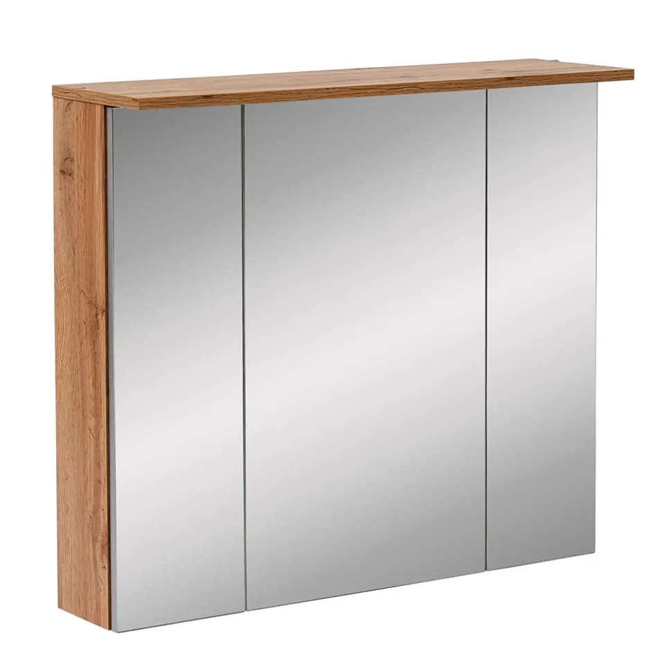 Pharao24 Bad Spiegelschrank Kriston> Badezimmerschränke|Bad Hängeschränke