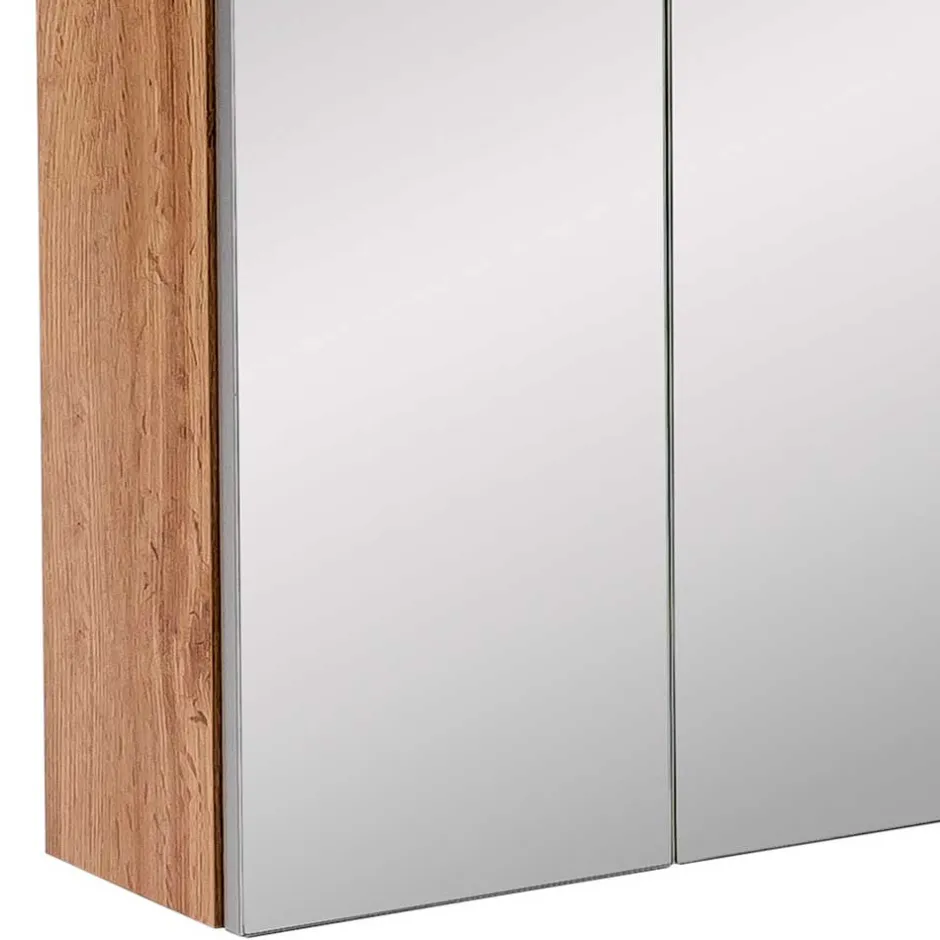 Pharao24 Bad Spiegelschrank Kriston> Badezimmerschränke|Bad Hängeschränke