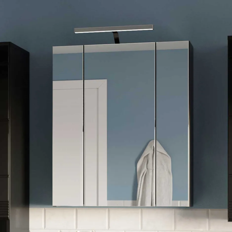 Badezimmerschränke|Spiegelschränke*Pharao24 Bad Spiegelschrank Reggio