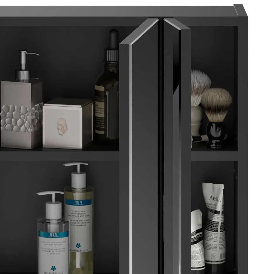 Badezimmerschränke|Spiegelschränke*Pharao24 Bad Spiegelschrank Reggio