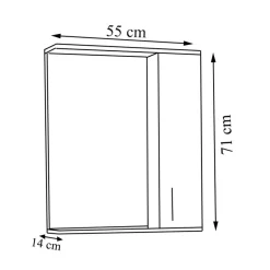 Pharao24 Bad Spiegelschrank weiß Pididos><noscript><img width=