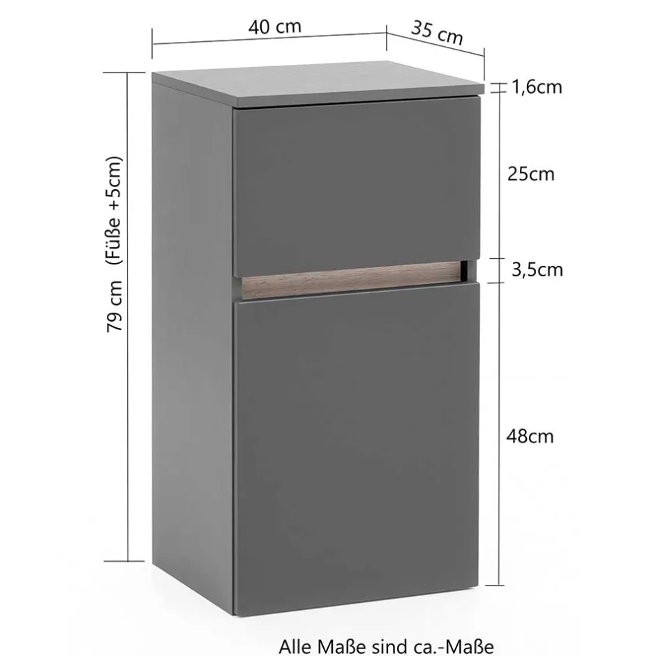 Bad Unterschränke*Pharao24 Bad Unterschrank Alley