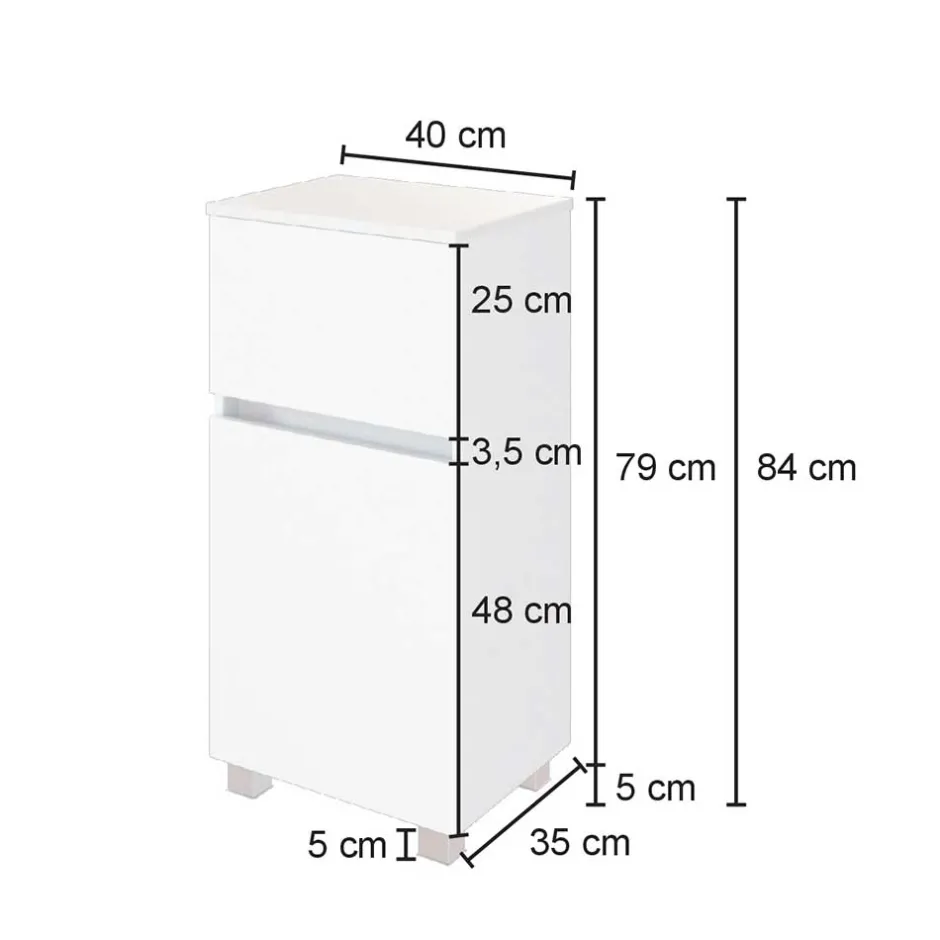 Pharao24 Bad Unterschrank Curdinan> Bad Unterschränke