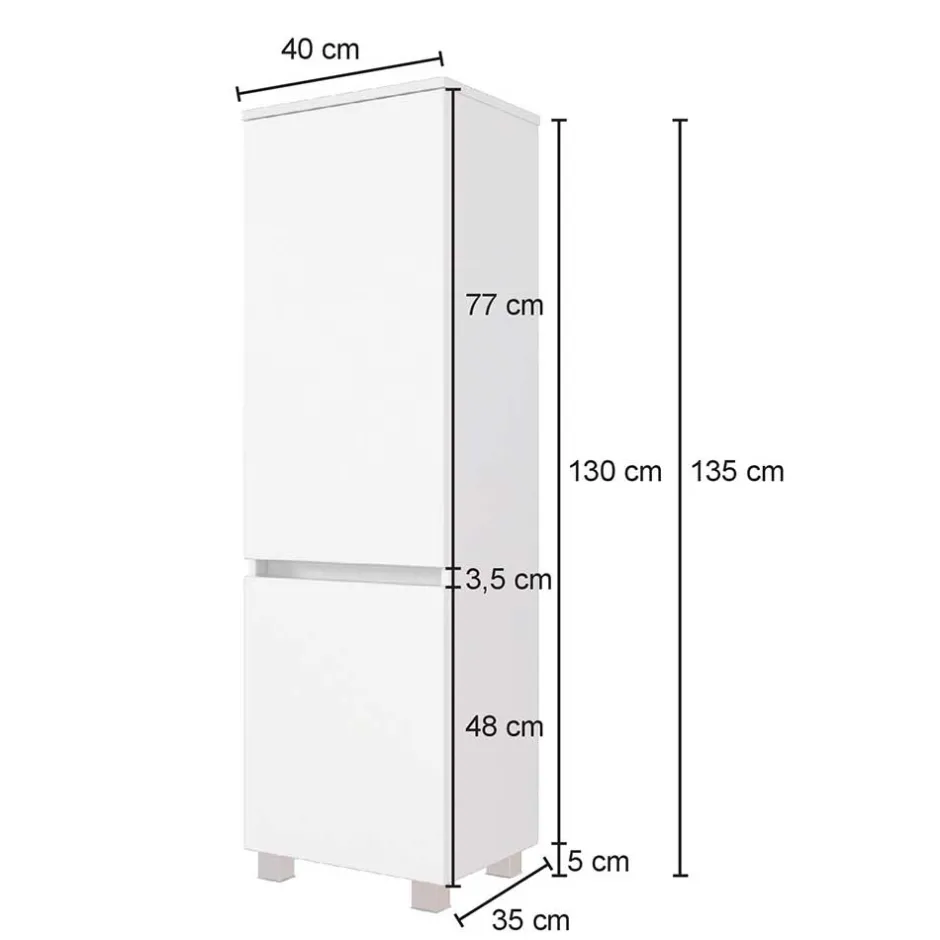 Pharao24 Badezimmer Hochschrank Curdinan> Bad Hochschränke