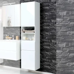 Bad Hochschränke*Pharao24 Badezimmer Hochschrank Lectrio