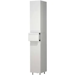 Pharao24 Badezimmer Hochschrank weiß Valtte> Bad Hochschränke