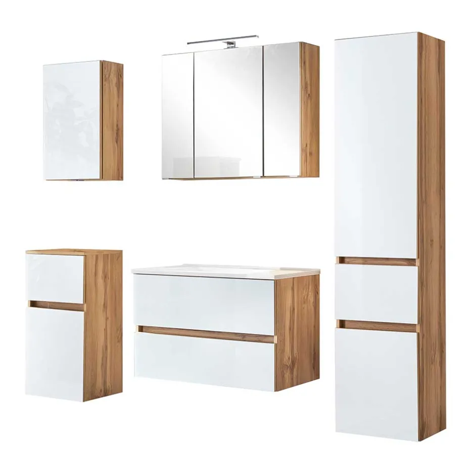 Badmöbel Sets*Pharao24 Badezimmer Kombi Bradoss