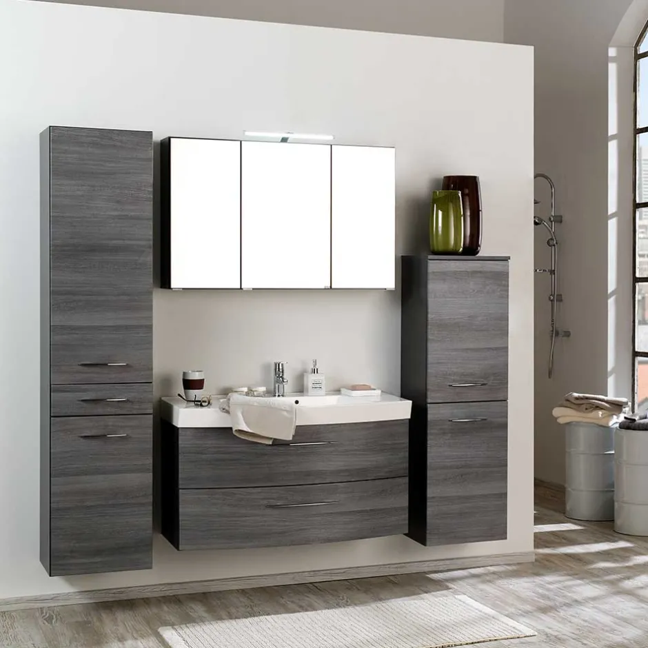 Badmöbel Sets*Pharao24 Badezimmer Komplettset Blacingos