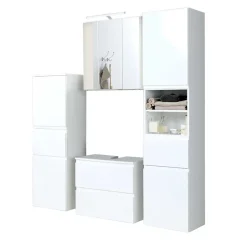 Badmöbel Sets*Pharao24 Badezimmer Komplettset Lectrio