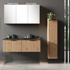 Bad Hochschränke*Pharao24 Badezimmer Midischrank Cadama