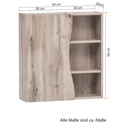 Badezimmerschränke|Bad Hängeschränke*Pharao24 Badezimmer Oberschrank Vressa