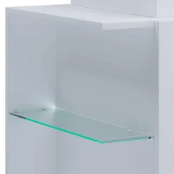 Pharao24 Badezimmer Schrank weiß Pseidoca><noscript><img width=