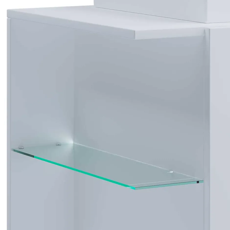 Pharao24 Badezimmer Schrank weiß Pseidoca> Waschbeckenunterschränke|Bad Unterschränke