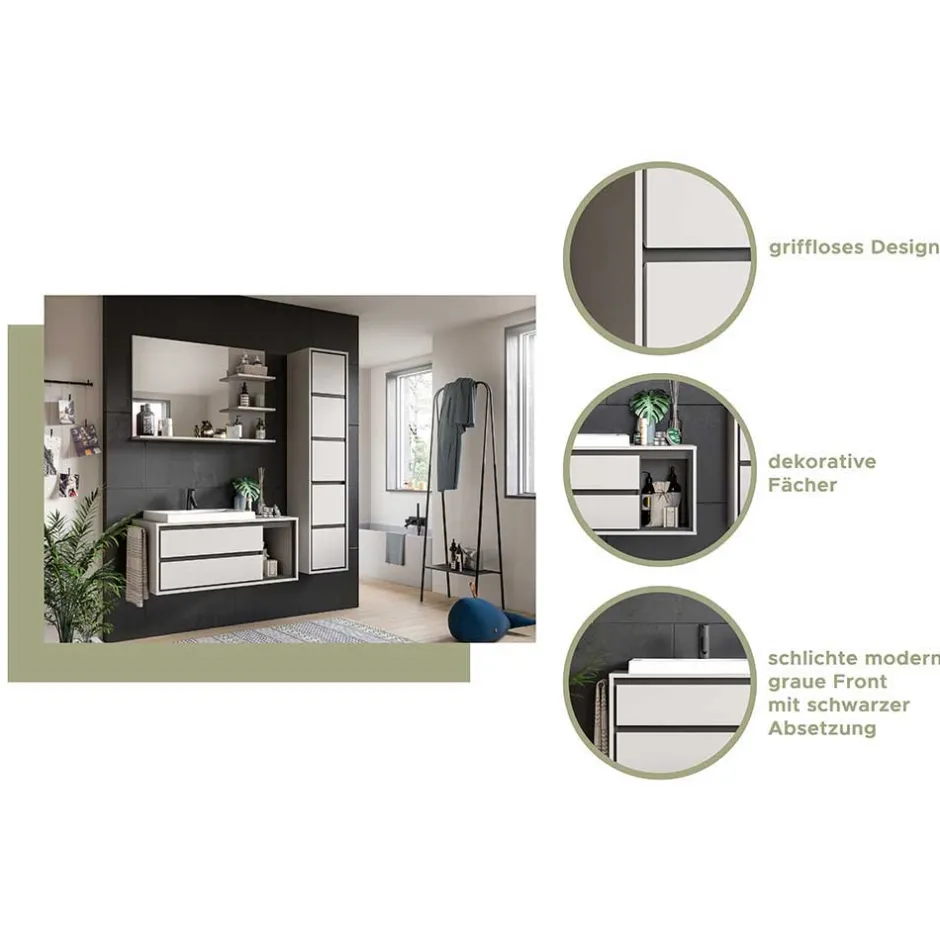 Pharao24 Badezimmer Spiegel Ristina> Wandspiegel|Schlafzimmerspiegel