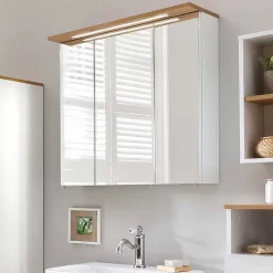 Badezimmerschränke|Spiegelschränke*Pharao24 Badezimmer Spiegelschrank Miscros