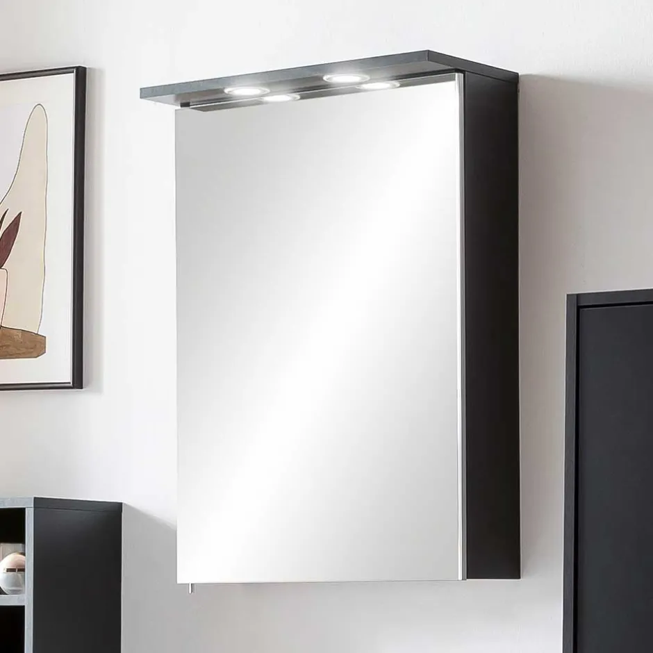 Badezimmerschränke|Spiegelschränke*Pharao24 Badezimmer Spiegelschrank Lenara