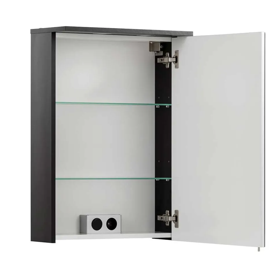 Badezimmerschränke|Spiegelschränke*Pharao24 Badezimmer Spiegelschrank Lenara