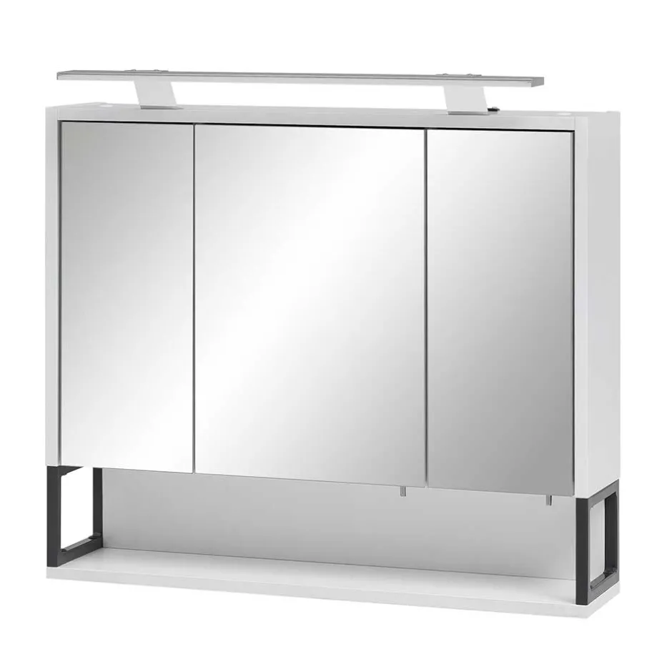 Pharao24 Badezimmer Spiegelschrank Kirnas> Spiegelschränke