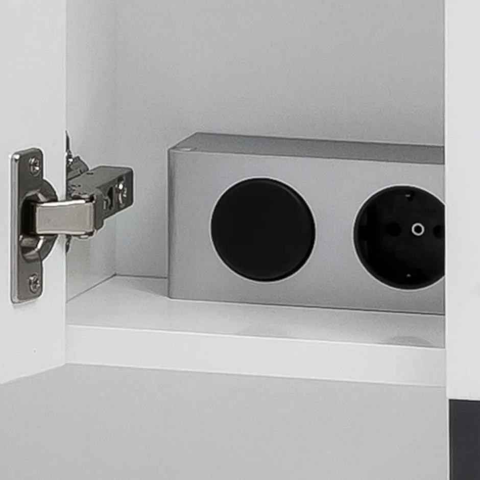 Pharao24 Badezimmer Spiegelschrank Kirnas> Spiegelschränke