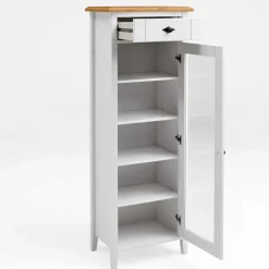 Wohnzimmerschrank|Massivholz Schränke*Pharao24 Badezimmer Vitrine Constanta
