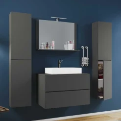 Badmöbel Sets*Pharao24 Badezimmereinrichtung Kanmura