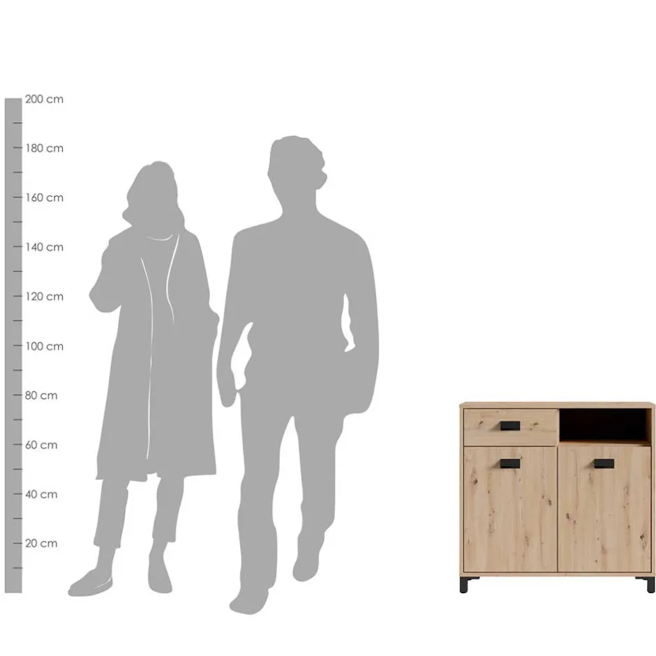 Badezimmerschränke|Bad Unterschränke*Pharao24 Badezimmerkommode Peetja