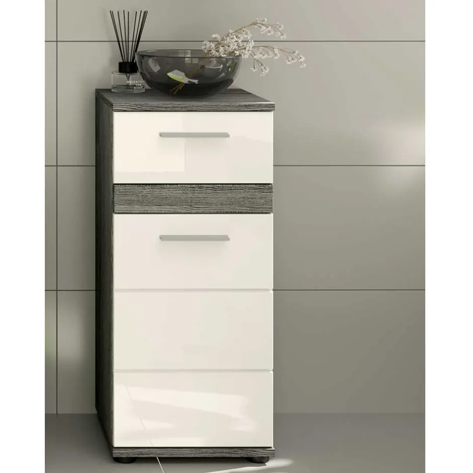 Bad Unterschränke*Pharao24 Badezimmerkommode Servi