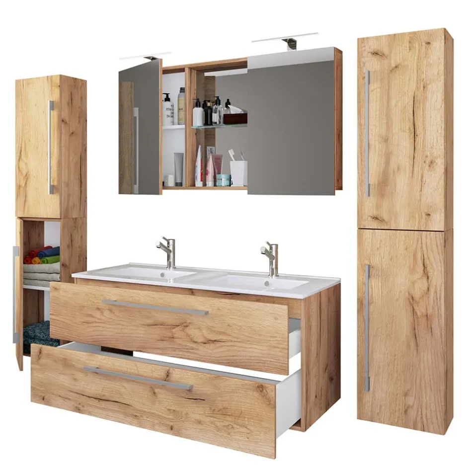 Badmöbel Sets*Pharao24 Badezimmermöbel Set Lasina