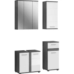 Badmöbel Sets*Pharao24 Badezimmermöbel Set Servi