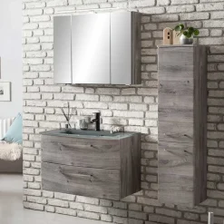 Pharao24 Badezimmermöbelset Isdrina> Badmöbel Sets