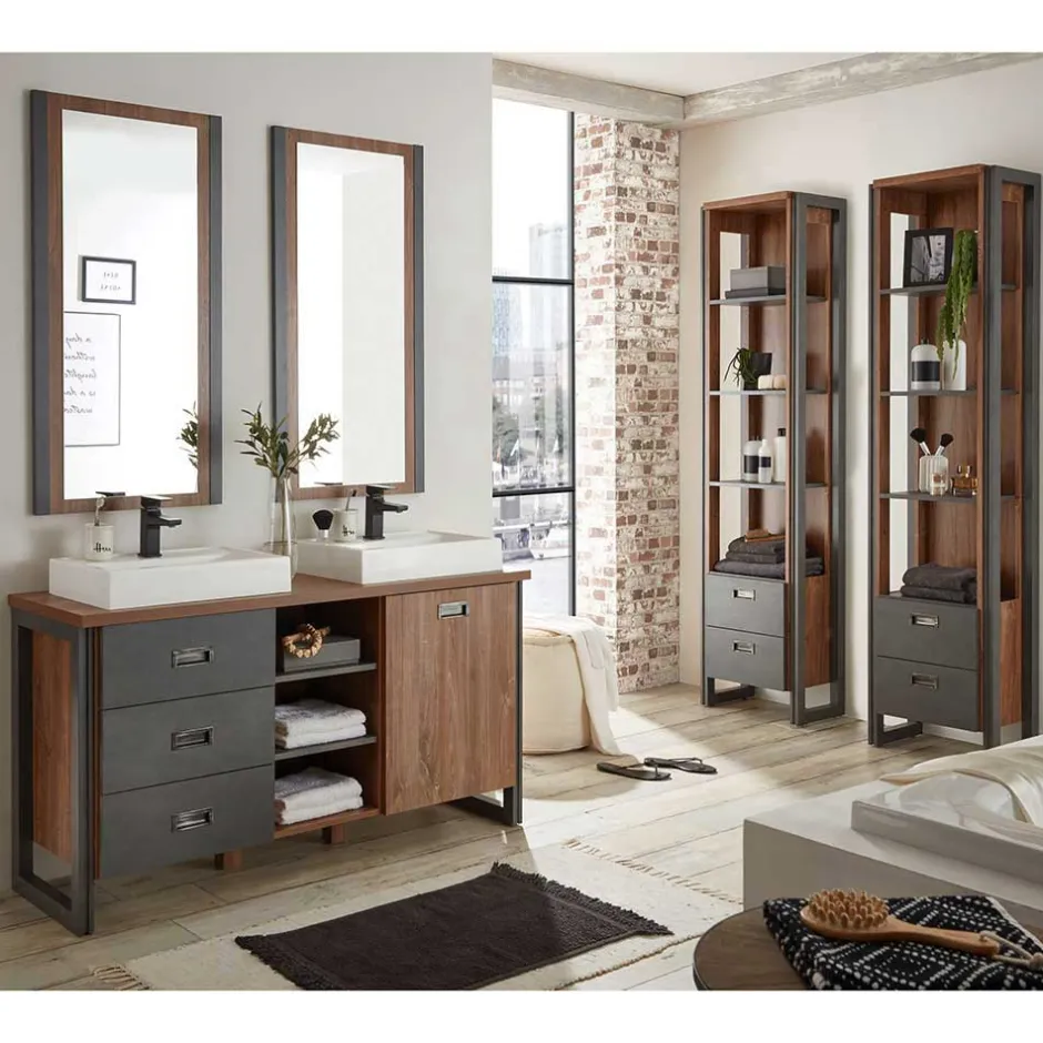 Pharao24 Badezimmermöbelset Verjan> Badmöbel Sets