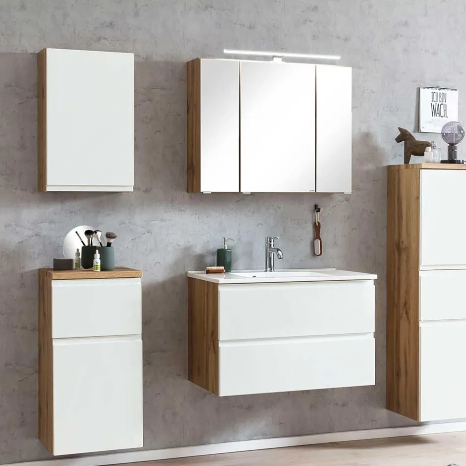 Pharao24 Badezimmerschrank hängend Lactona> Bad Hängeschränke