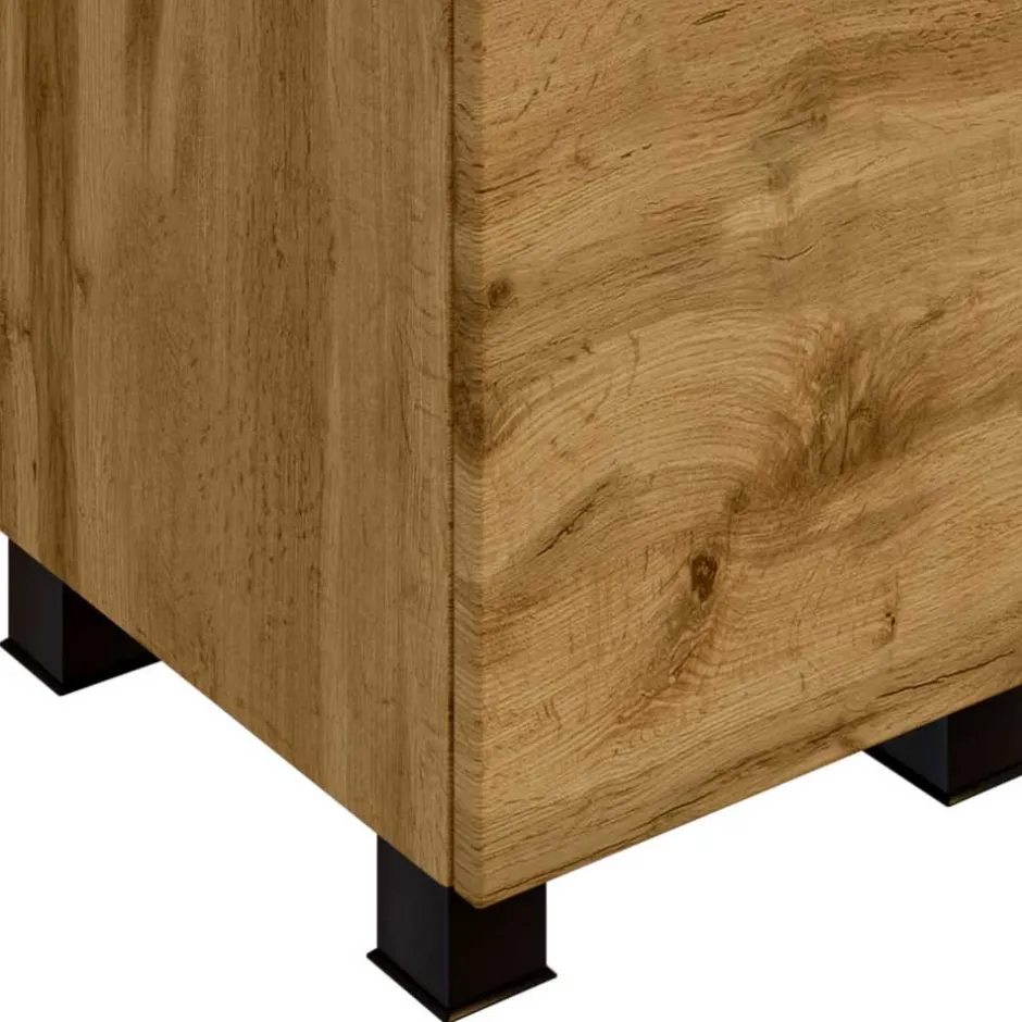 Pharao24 Badezimmerschrank schmal Longos> Badezimmerschränke|Bad Unterschränke