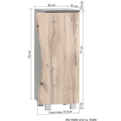 Bad Unterschränke*Pharao24 Badezimmerschrank Vressa