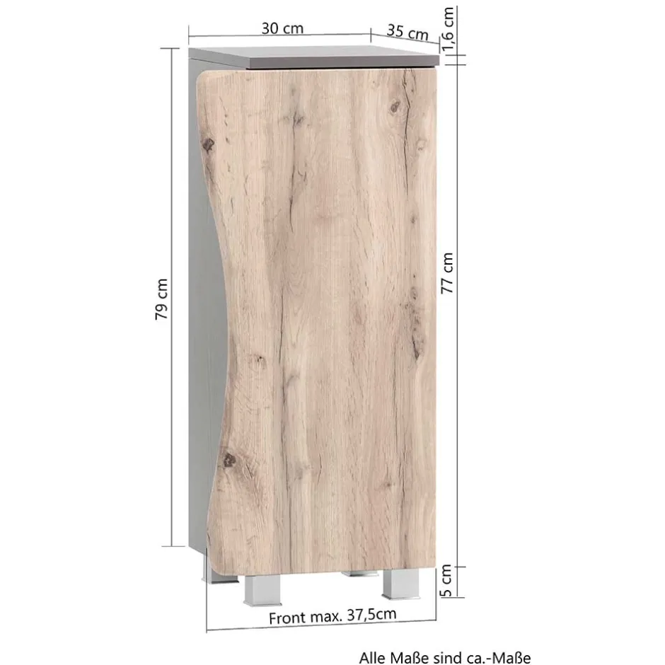 Bad Unterschränke*Pharao24 Badezimmerschrank Vressa