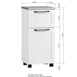 Badmöbel Sets*Pharao24 Badezimmerschränke hängend Matss