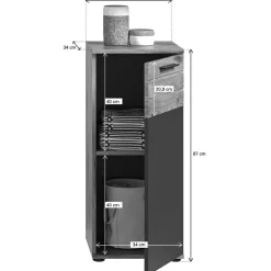 Badmöbel Sets*Pharao24 Badezimmerset Faneno