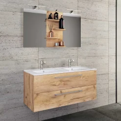 Pharao24 Badezimmerset Lasina> Badmöbel Sets