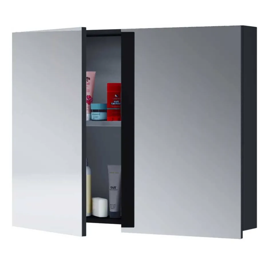 Pharao24 Badezimmerspiegelschrank Bonsai> Badezimmerschränke|Spiegelschränke