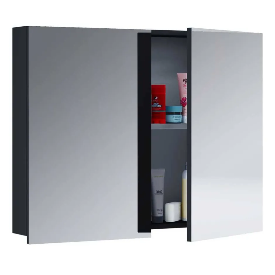 Pharao24 Badezimmerspiegelschrank Bonsai> Badezimmerschränke|Spiegelschränke